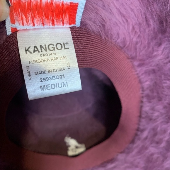 Kangol Furgora Purple Rap Hat Size Medium - Picture 4 of 4